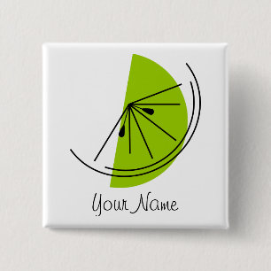Citrus Lime Name button