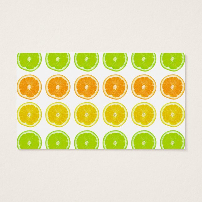 Citrus Lime, Orange, and Lemon Polka Dot Slices (Back)