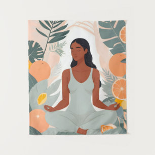 Citrus Meditation Tapestry