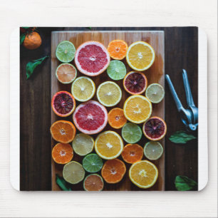 citrus mouse pad