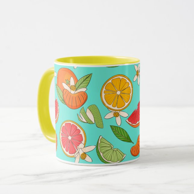 Citrus mug (Front Left)