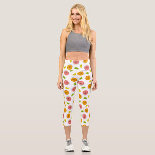 Citrus Multi capri leggings