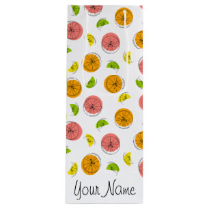 Citrus Multi Name gift bag small