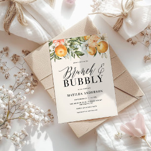 Citrus, orange + blossom brunch & bubbly