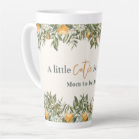 Citrus, orange + blossom little cutie baby shower