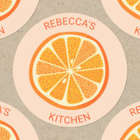 Citrus Orange Personalised