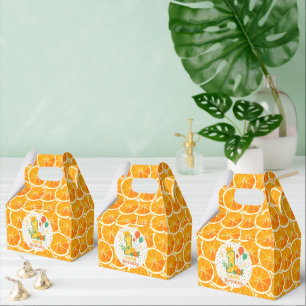 Citrus Orange Slice Favour Box