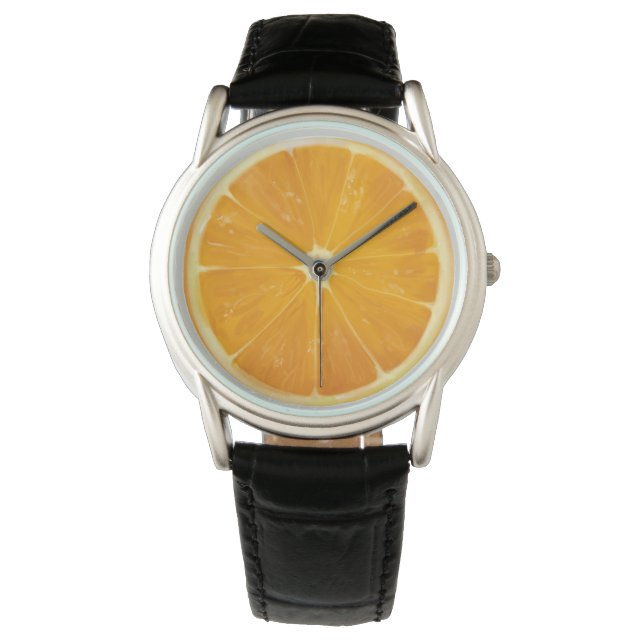 Citrus Oranges Fun Watch (Front)