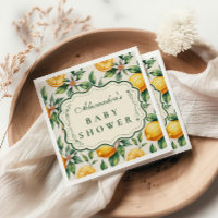 Citrus Orchard Baby Shower