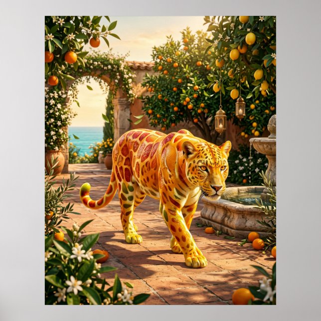 Citrus Panther Grove Poster (Front)