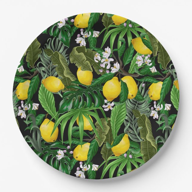 Citrus Paper Plate (Front)