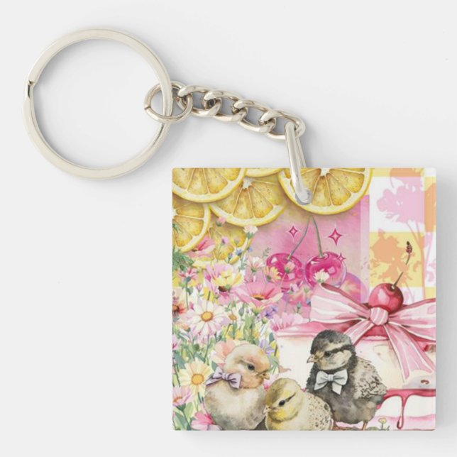 CITRUS PARTY KEY RING (Front)