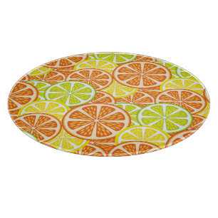 Citrus Pattern 2 Cutting Board