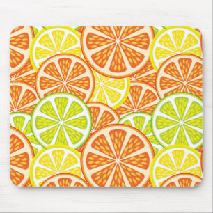 Citrus Pattern 2 Mouse Pad