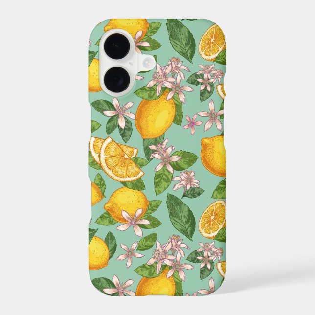 Citrus Pattern Case-Mate iPhone Case (Back)