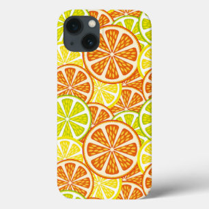 Citrus pattern iPhone 13 case