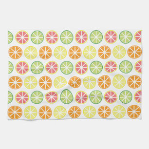 Citrus Pattern Kitchen Towel
