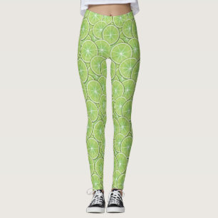Citrus Pattern Leggings