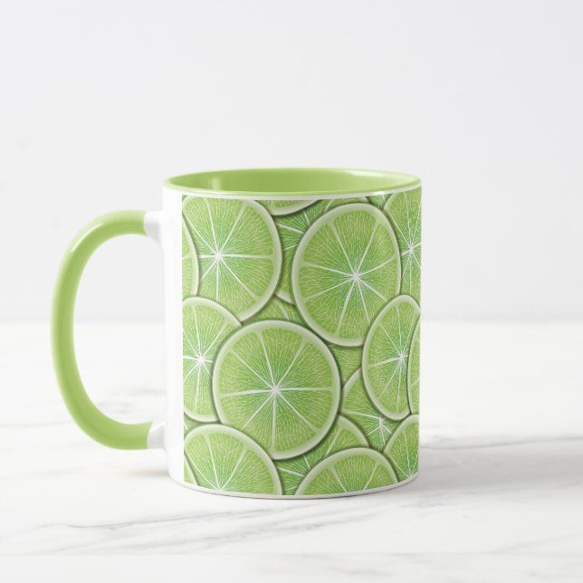 Citrus Pattern Mug (Left)