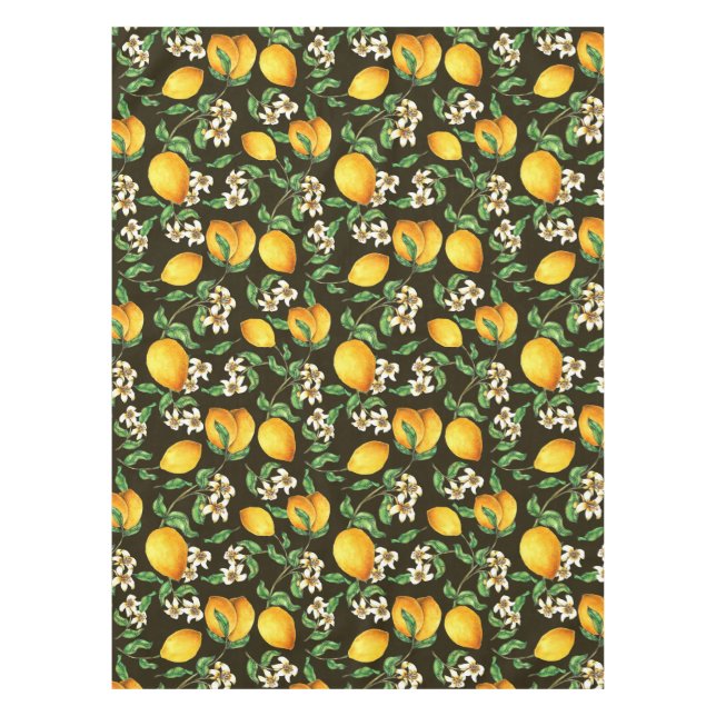 Citrus Pattern Tablecloth (Front)