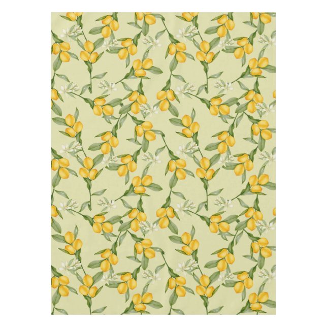 Citrus Pattern Tablecloth (Front)