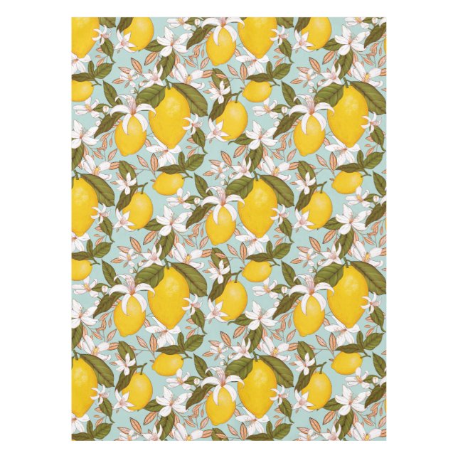 Citrus Pattern Tablecloth (Front)