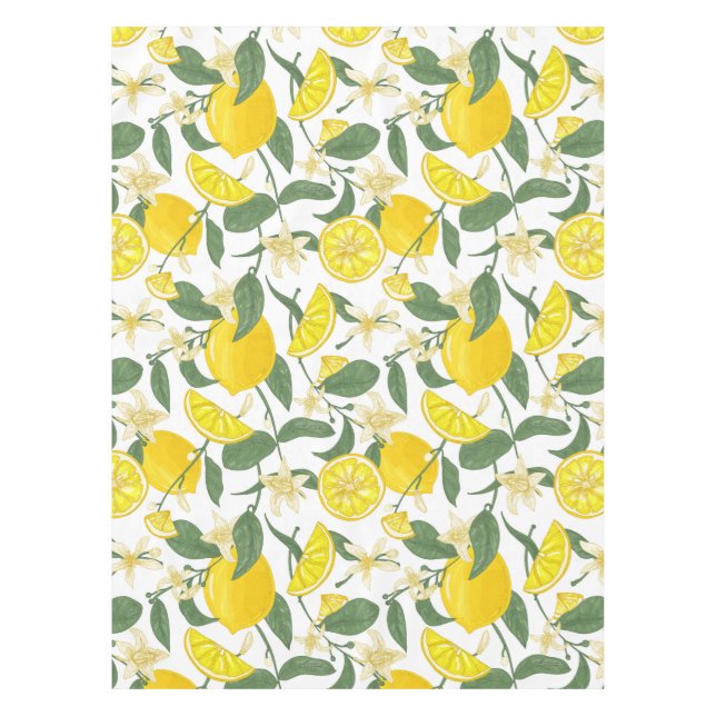 Citrus Pattern Tablecloth (Front)