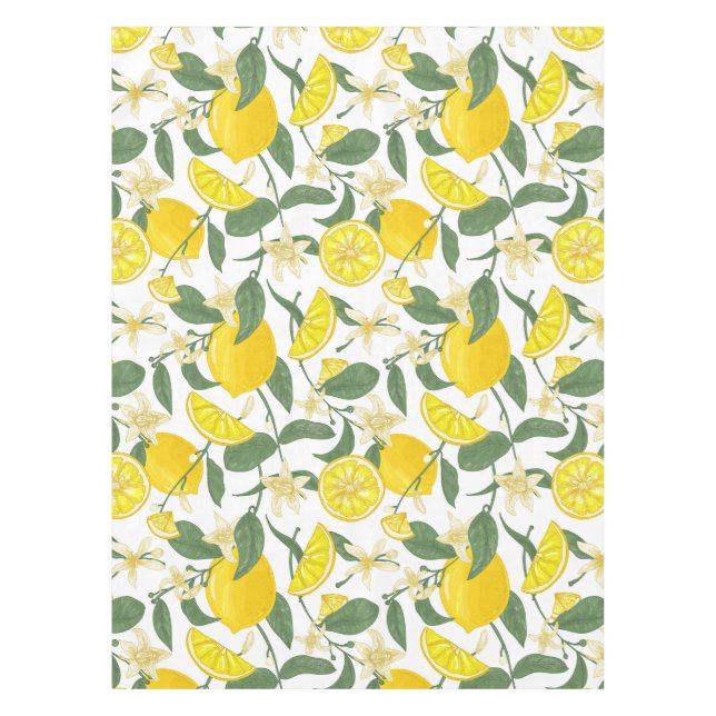 Citrus Pattern Tablecloth (Front)