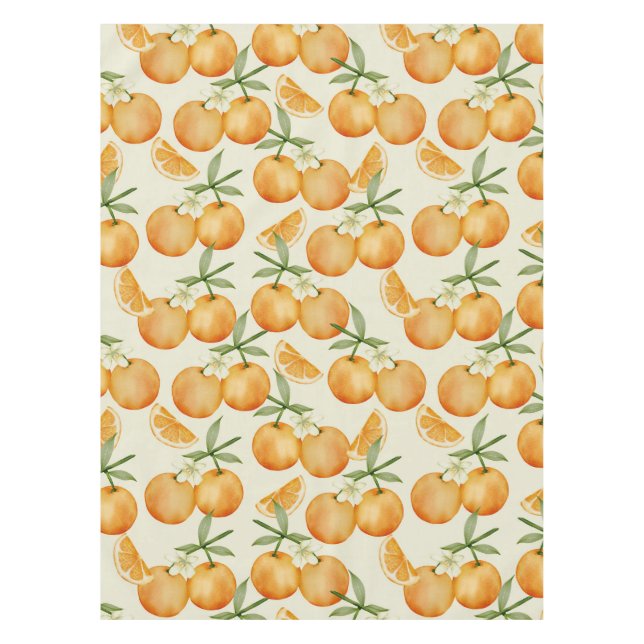 Citrus Pattern Tablecloth (Front)