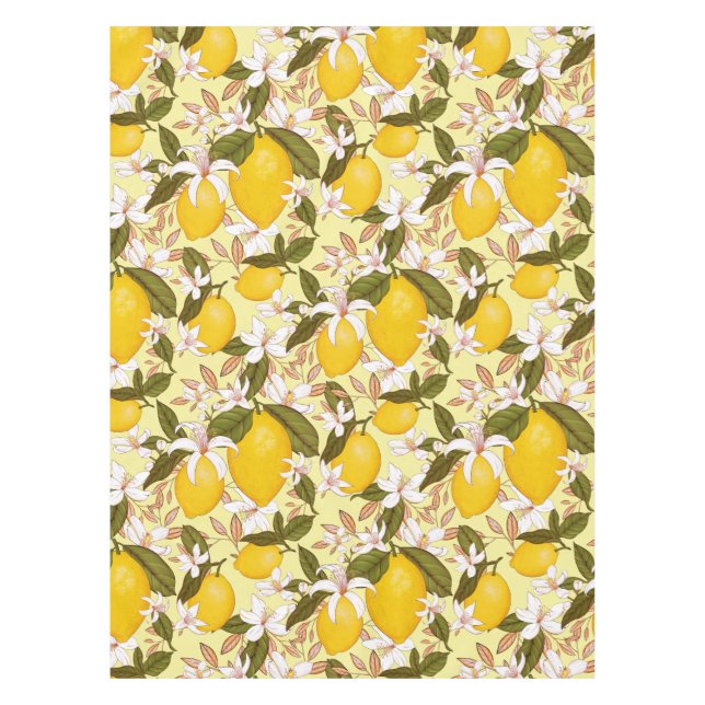 Citrus Pattern Tablecloth (Front)