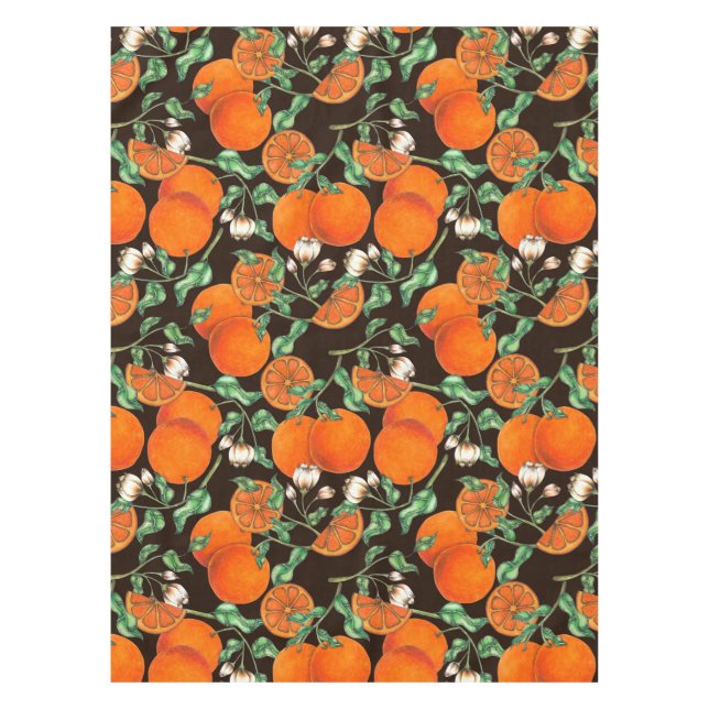 Citrus Pattern Tablecloth (Front)
