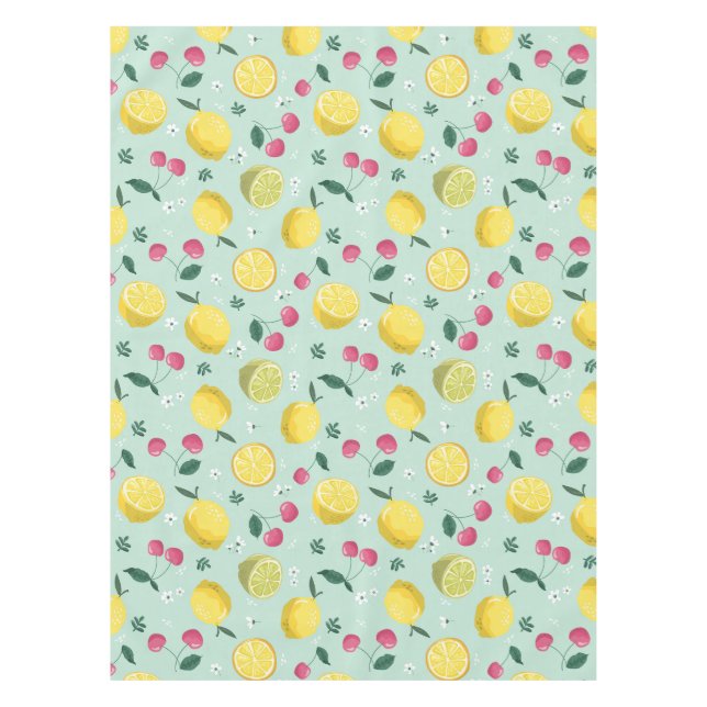 Citrus Pattern Tablecloth (Front)