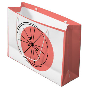 Citrus Pink gift bag large pink