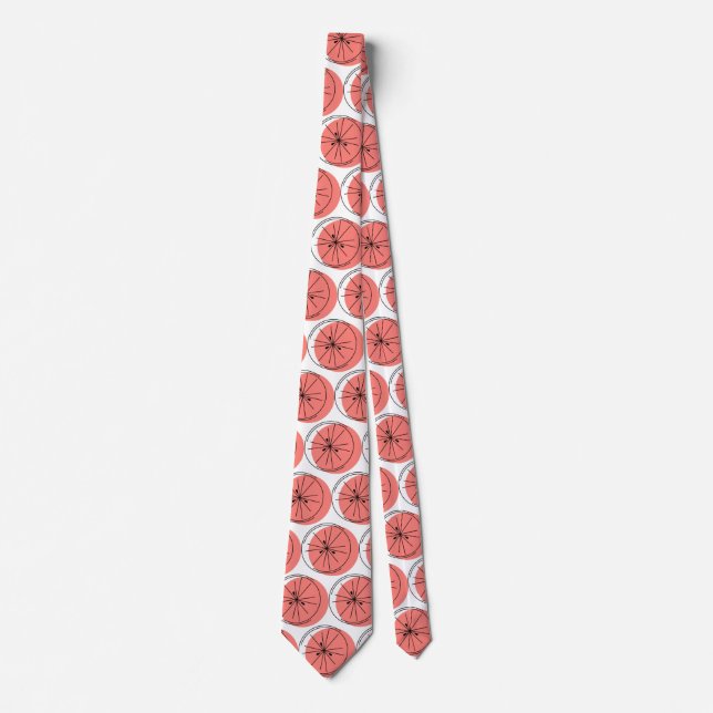 Citrus Pink Multi tie (Front)