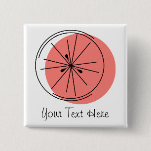 Citrus Pink Text button
