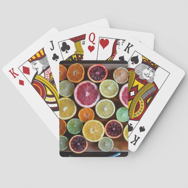 citrus playing cards (Back)