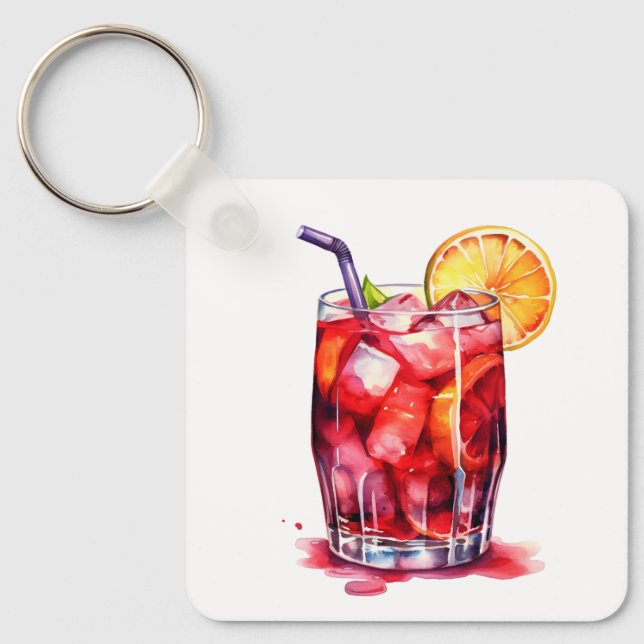 Citrus Refreshment Key Ring (Front)