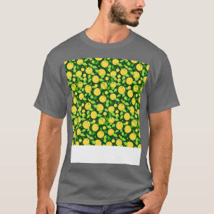 Citrus Seamless Pattern Lemon Lime Orange Mandarin T-Shirt