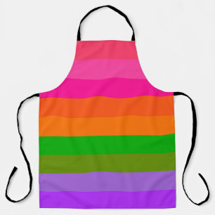 Citrus Sherbet Stripes Apron