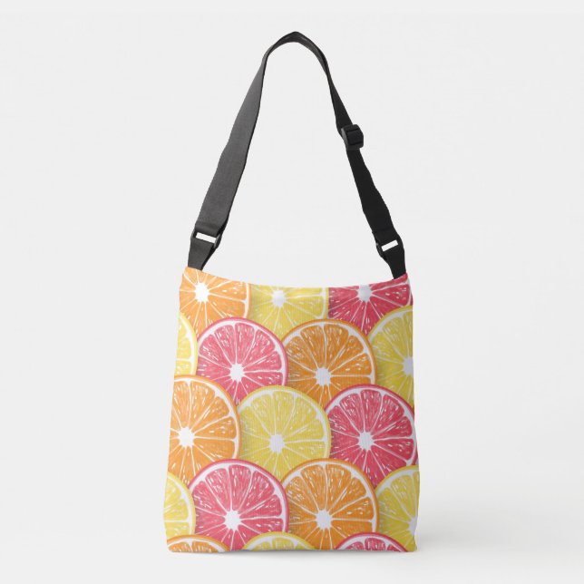 Citrus slices crossbody bag (Front)