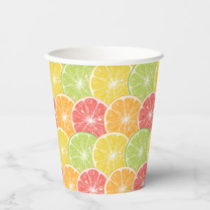 Citrus Slices  Paper Cups