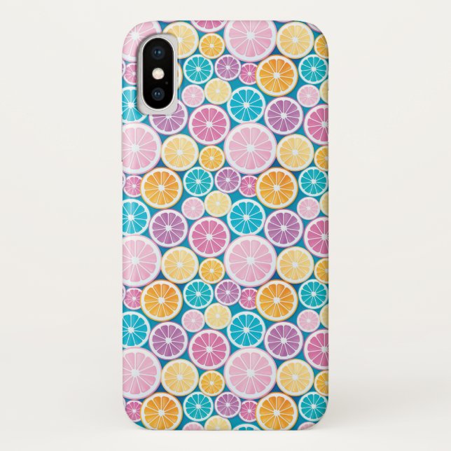 Citrus Slices Pattern Case-Mate iPhone Case (Back)