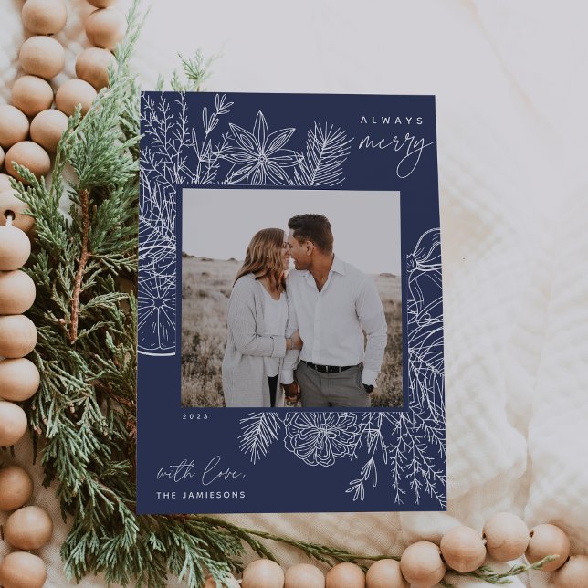 Citrus & Spice | Always Merry Photo Holiday Card (Creator Uploaded)