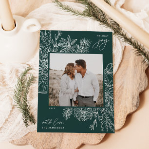 Citrus & Spice   Holiday Joy Photo Card