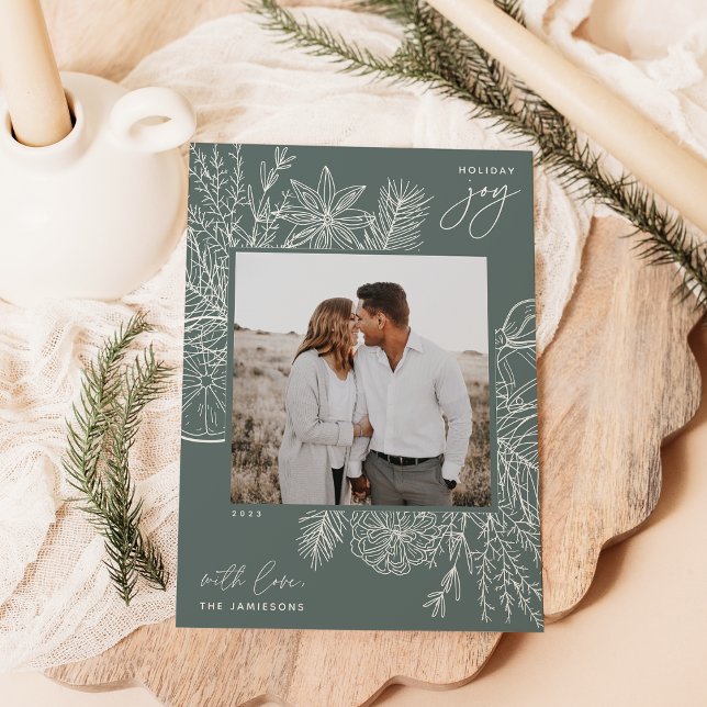 Citrus & Spice | Holiday Joy Photo Card (Creator Uploaded)