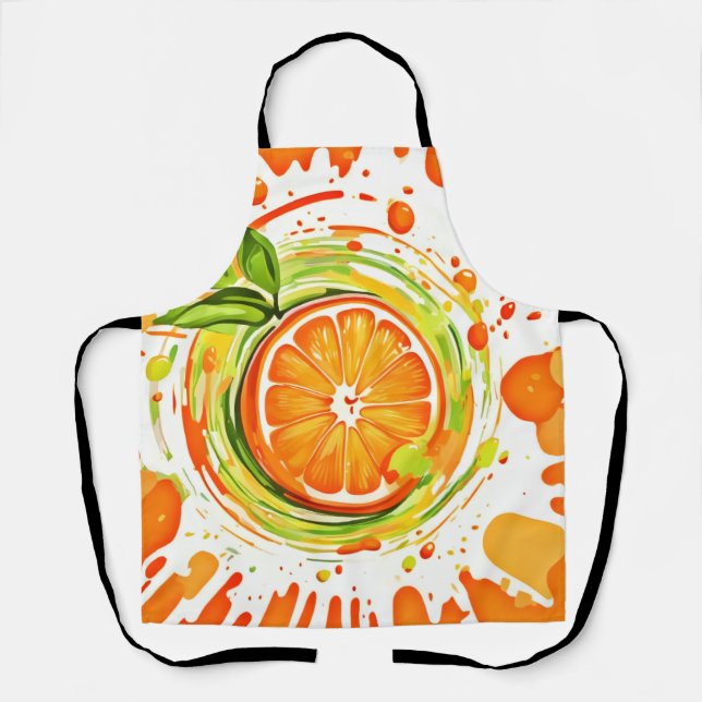 Citrus Splash of Joy Apron (Front)