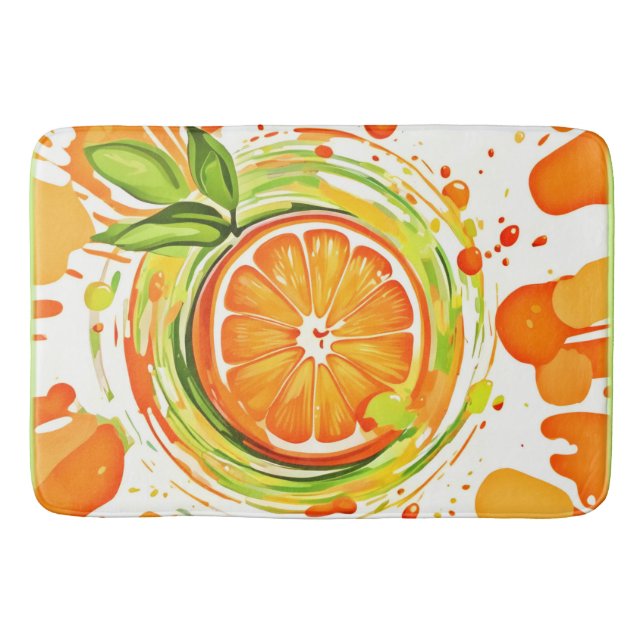Citrus Splash of Joy Bath Mat (Front)