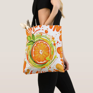 Citrus Splash of Joy Tote Bag