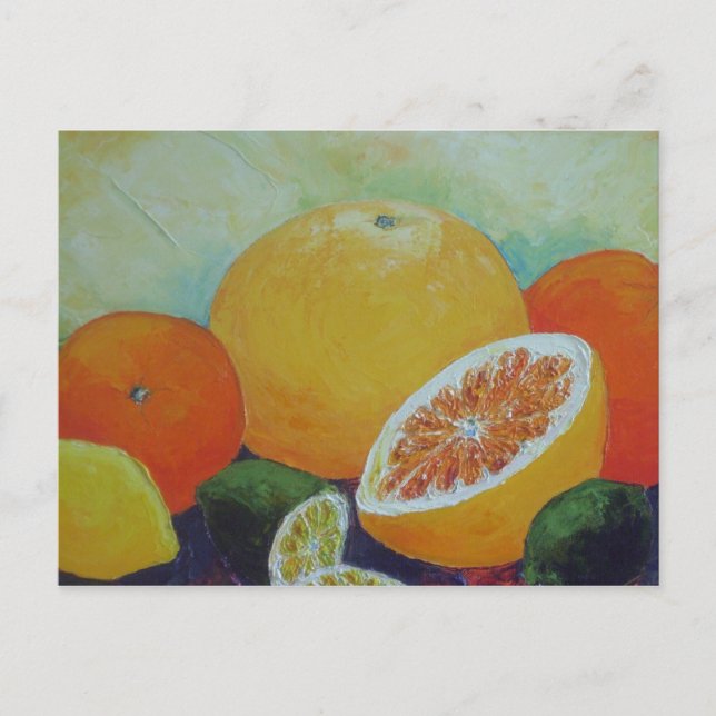 Citrus Splash Postcard (Front)
