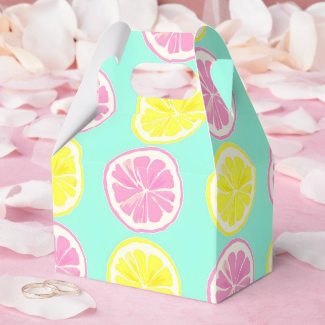 Citrus Symphony Favour Box (Wedding)